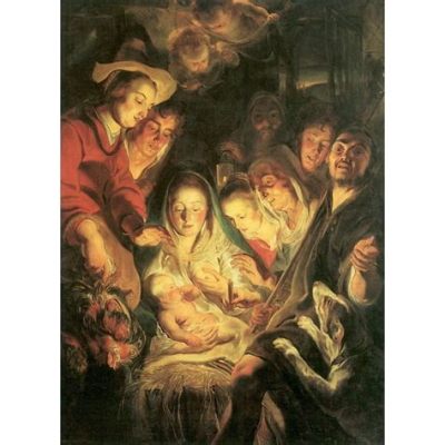 The Adoration of the Shepherds 섬세한 조명과 화려한 색채의 조화!