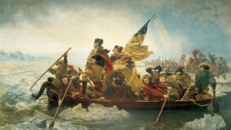  Washington Crossing the Delaware의 서정적인 빛과 역동적인 웅장함!