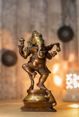  The Dancing Deity -  A Symphony of Clay and Divine Ecstasy